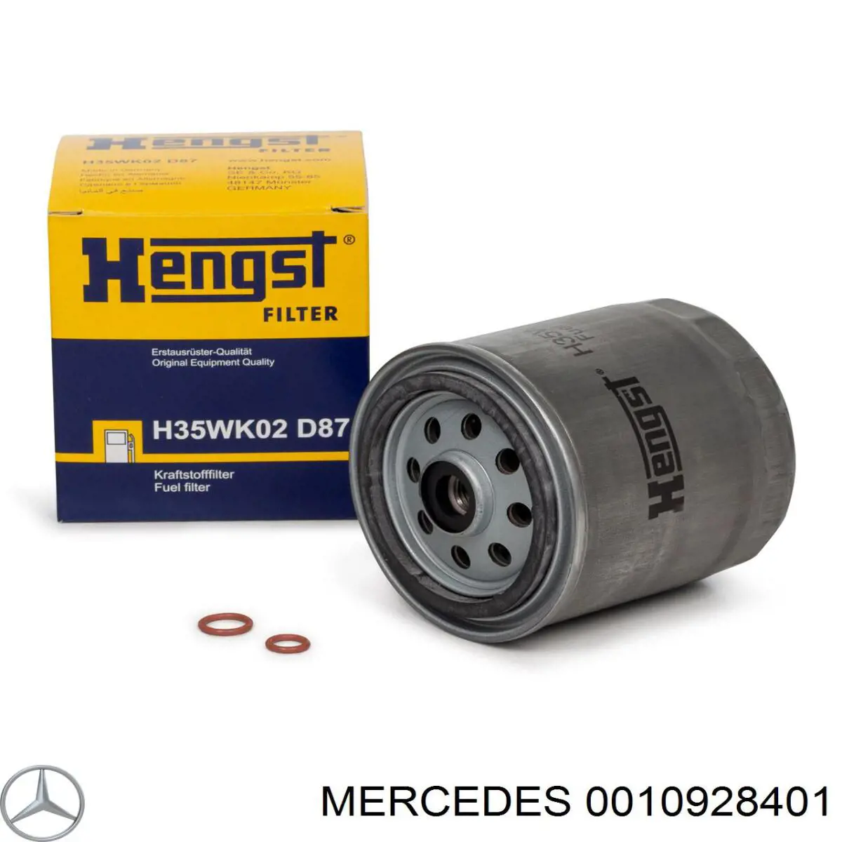 0010928401 Mercedes фільтр паливний