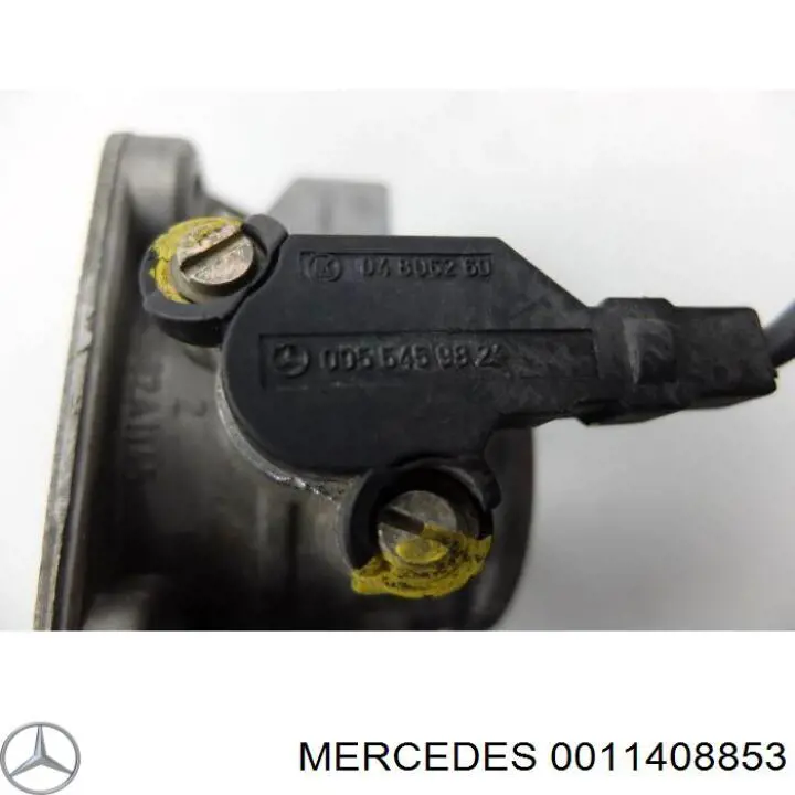 A0011409853 Mercedes Дросільна заслінка в зборі