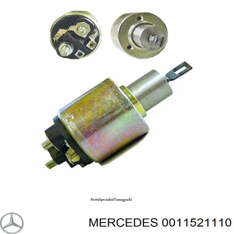 Реле втягуюче стартера MERCEDES 0011521110