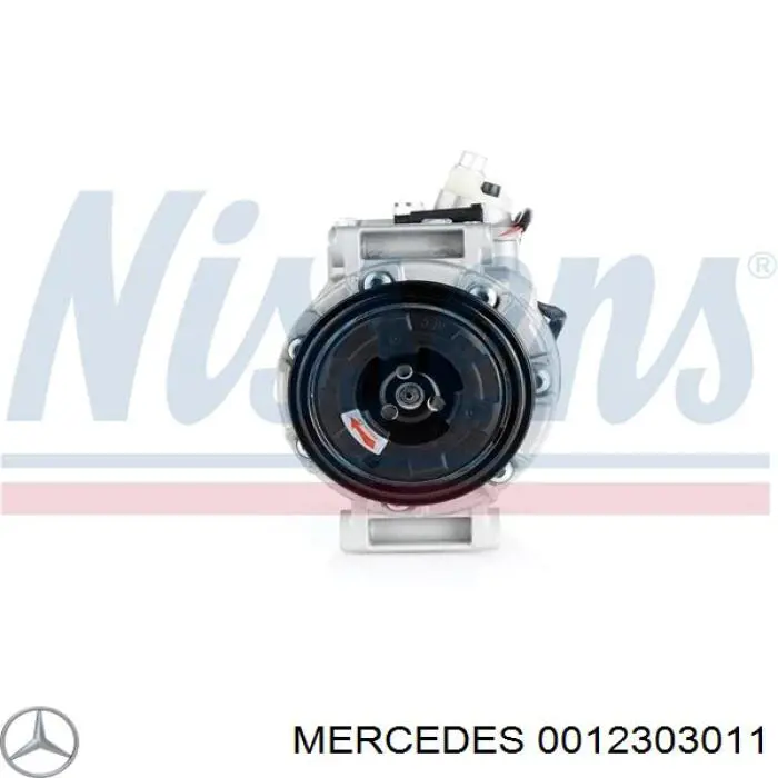 Компресор кондиціонера 0012303011 Mercedes