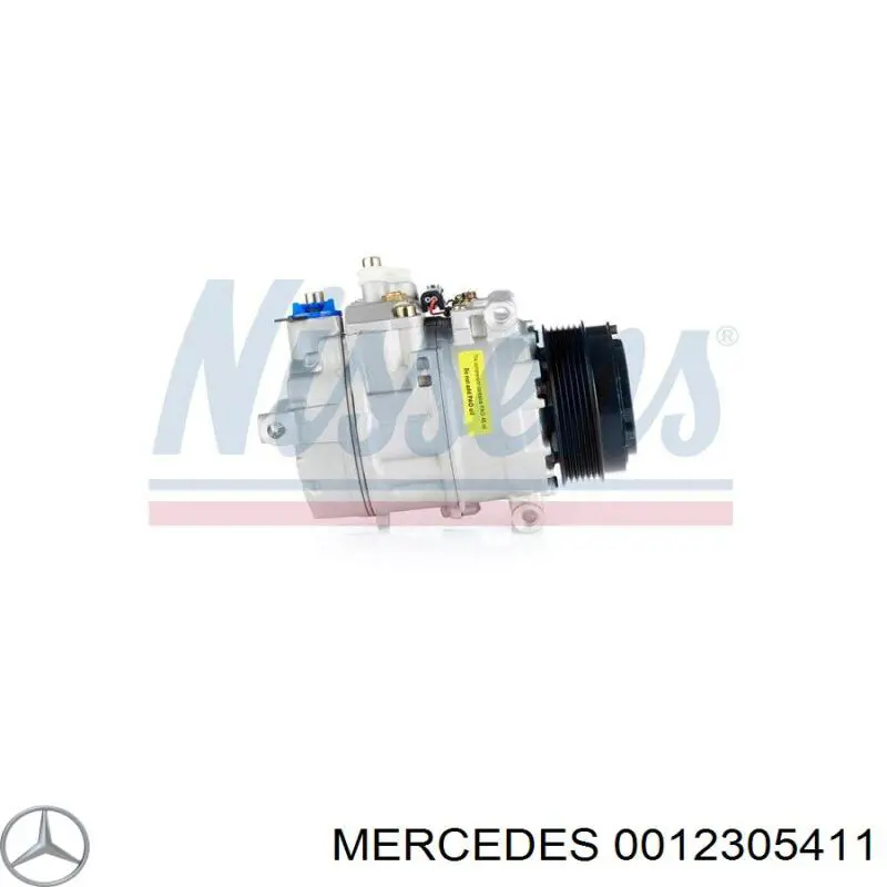 Компресор кондиціонера 0012305411 Mercedes