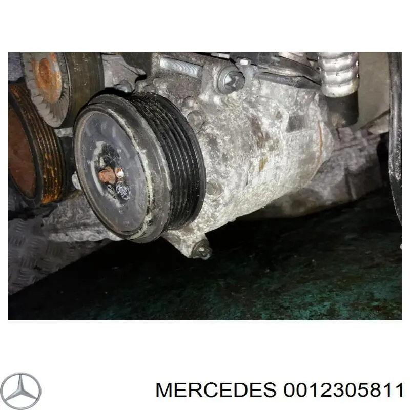 Компресор кондиціонера 0012305811 Mercedes