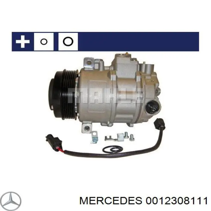 Компресор кондиціонера 0012308111 Mercedes