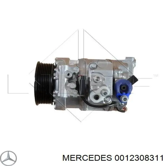 Компресор кондиціонера 0012308311 Mercedes