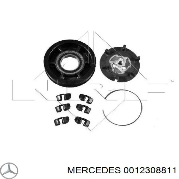 Компресор кондиціонера 0012308811 Mercedes