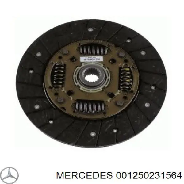 001250231564 Mercedes підшипник вижимний зчеплення