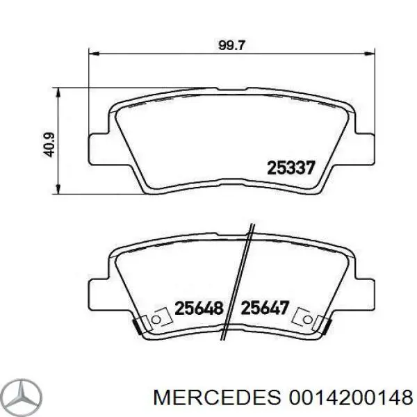  A001420014828 Mercedes