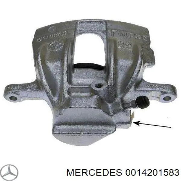 A2044211281 Mercedes супорт гальмівний передній правий