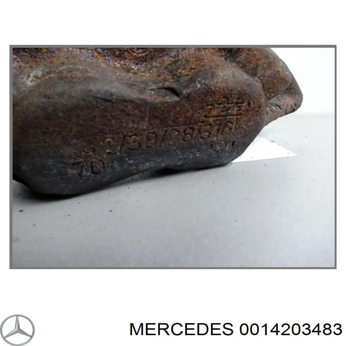A0014203483 Mercedes Супорт гальмівний передній правий