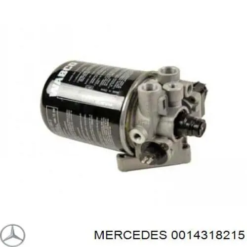 Купити A0014318215 Mercedes Осушувач повітря пневматичної системи