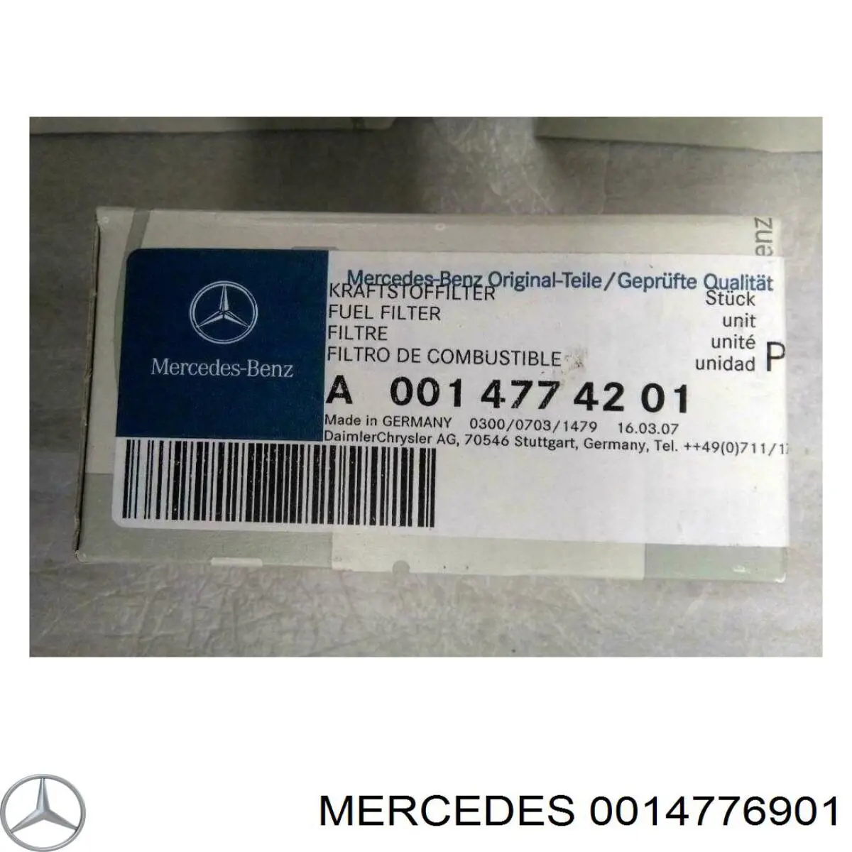 Фільтр паливний 0014776901 Mercedes