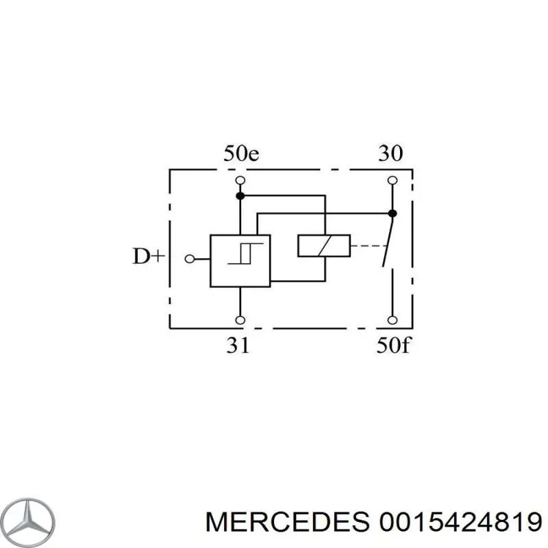  0015424819 Mercedes