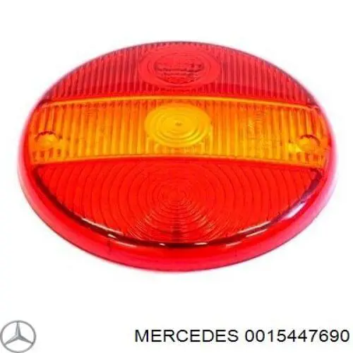 Скло ліхтаря заднього MERCEDES 0015447690 Скло ліхтаря заднього MERCEDES 0015447690