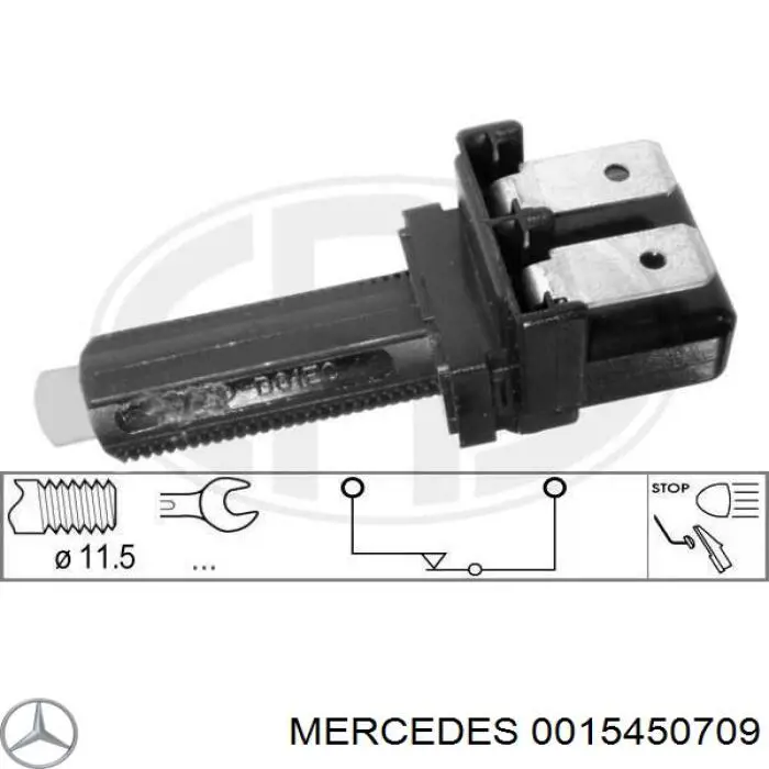 0015450709 Mercedes датчик включення стопсигналу