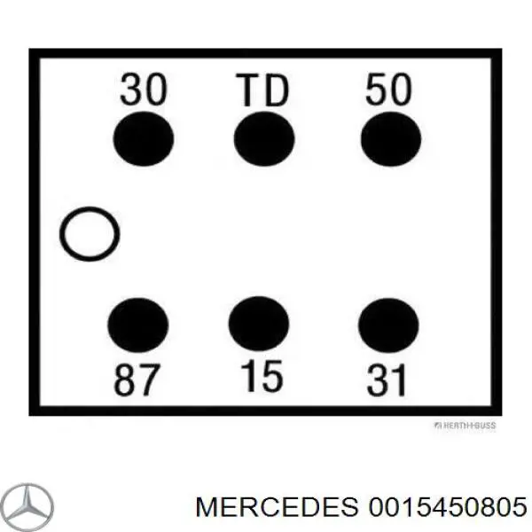 Купити A0015450805 Mercedes 