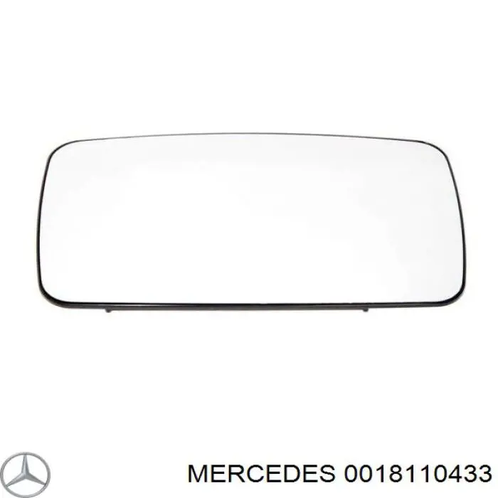 0018110433 Mercedes дзеркальний елемент дзеркала заднього виду, правого