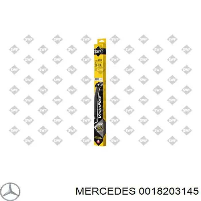 Щітка-двірник лобового скла, комплект з 2-х шт. Mercedes Vito II фургон (639) (2003 - 2014) ціна, від 32.86 USD