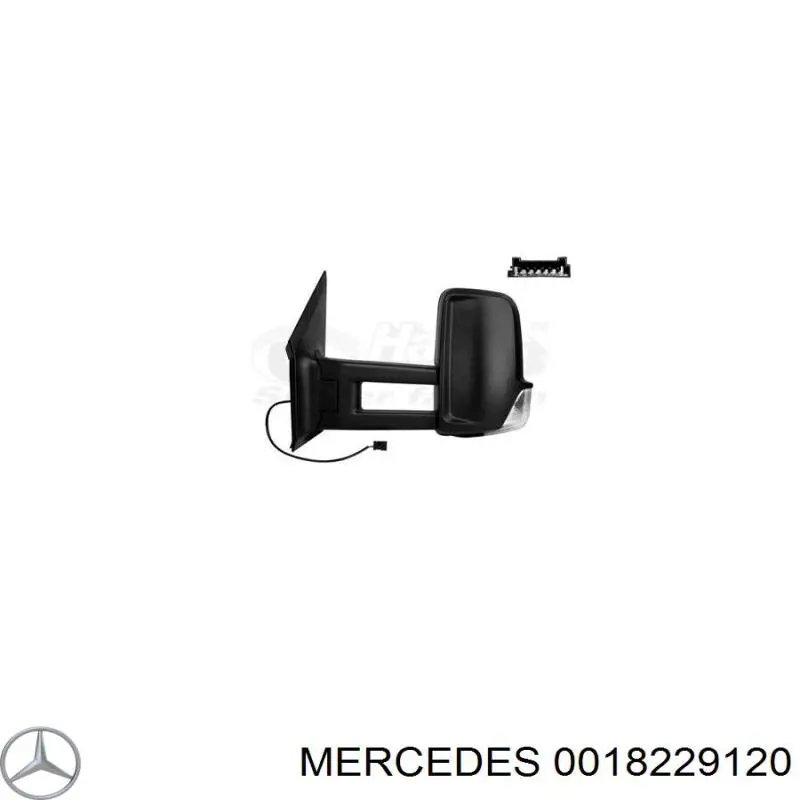 A001822912064 Mercedes покажчик повороту дзеркала, лівий