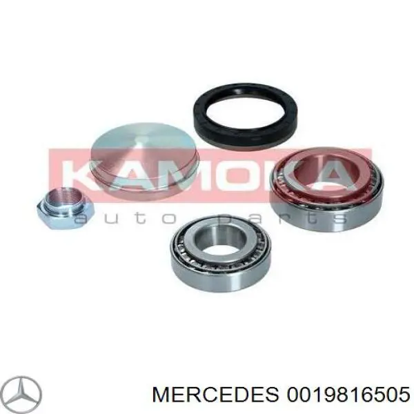 Підшипник маточини задньої, зовнішній 0019816505 Mercedes