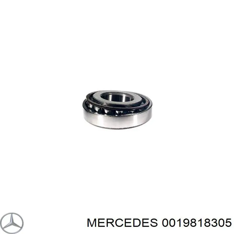 Підшипник маточини передньої, зовнішній 0019818305 Mercedes