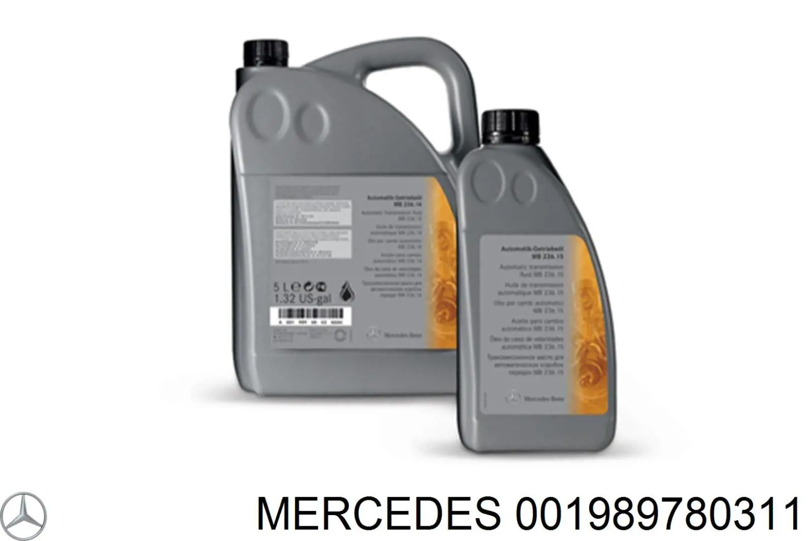 001989780311 Mercedes масло трансмісії