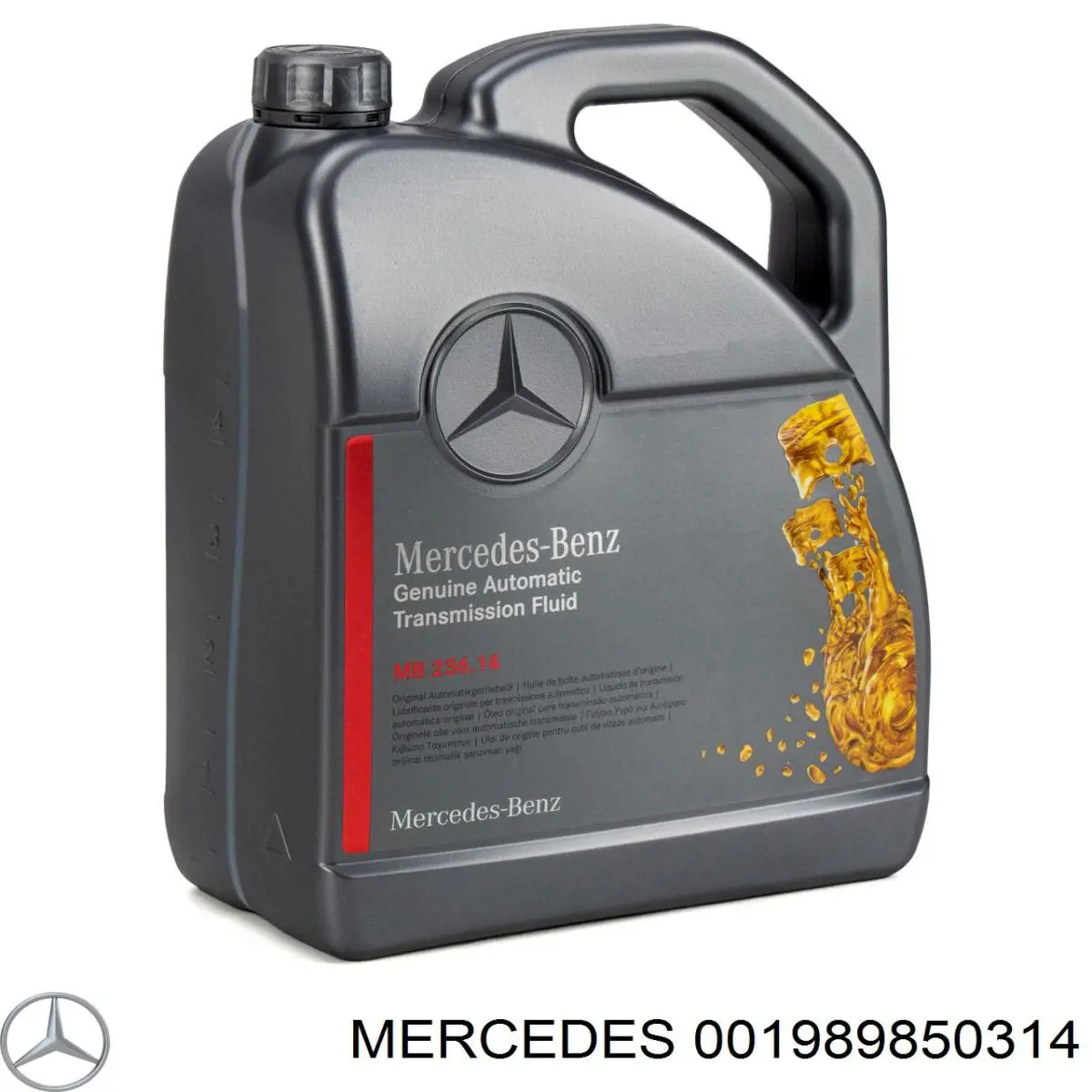 001989850314 Mercedes масло трансмісії