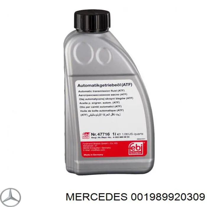  001989920309 Mercedes