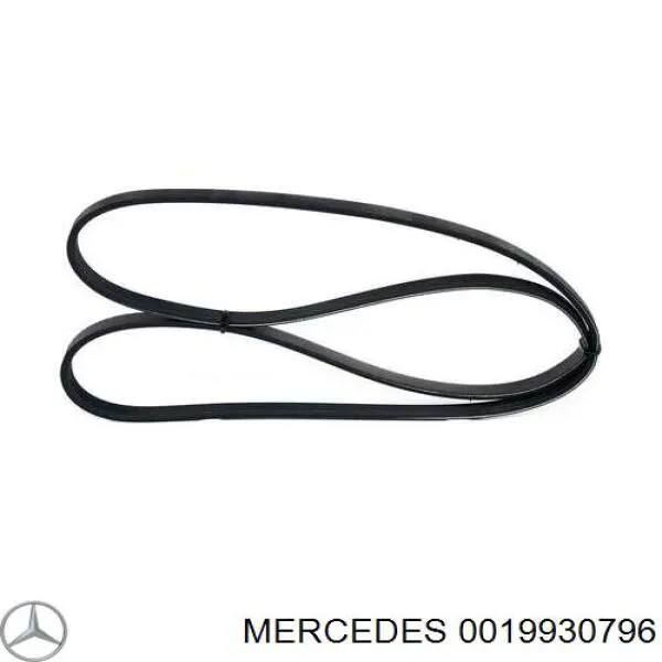 Ремінь приводний, агрегатів 0019930796 Mercedes