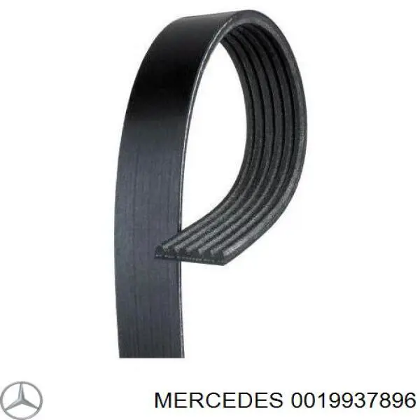 0019937896 Mercedes ремінь приводний, агрегатів