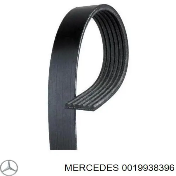 0019938396 Mercedes ремінь приводний, агрегатів