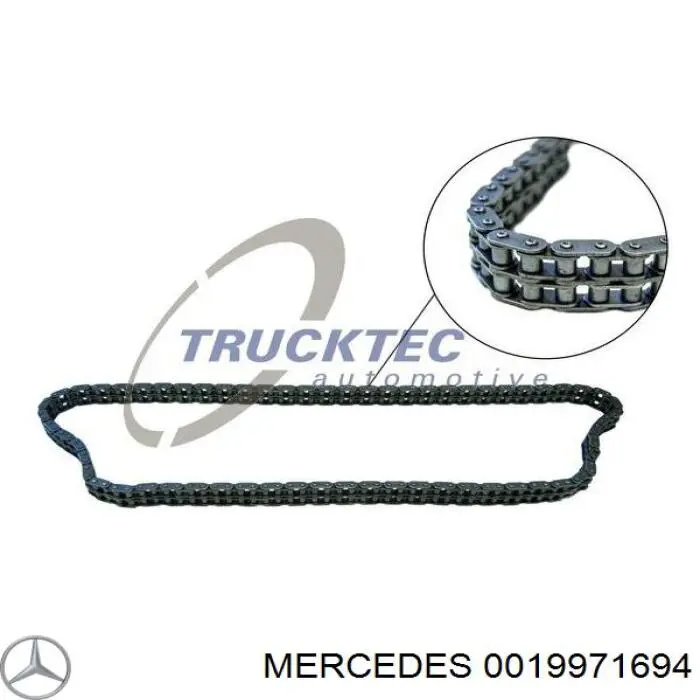 Ланцюг ГРМ, розподілвала 0019971694 Mercedes