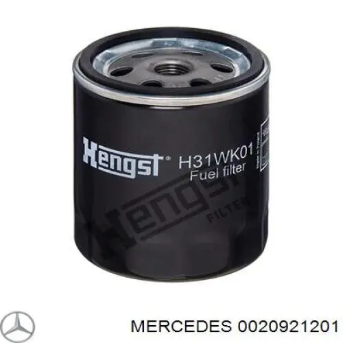 0020921201 Mercedes фільтр паливний