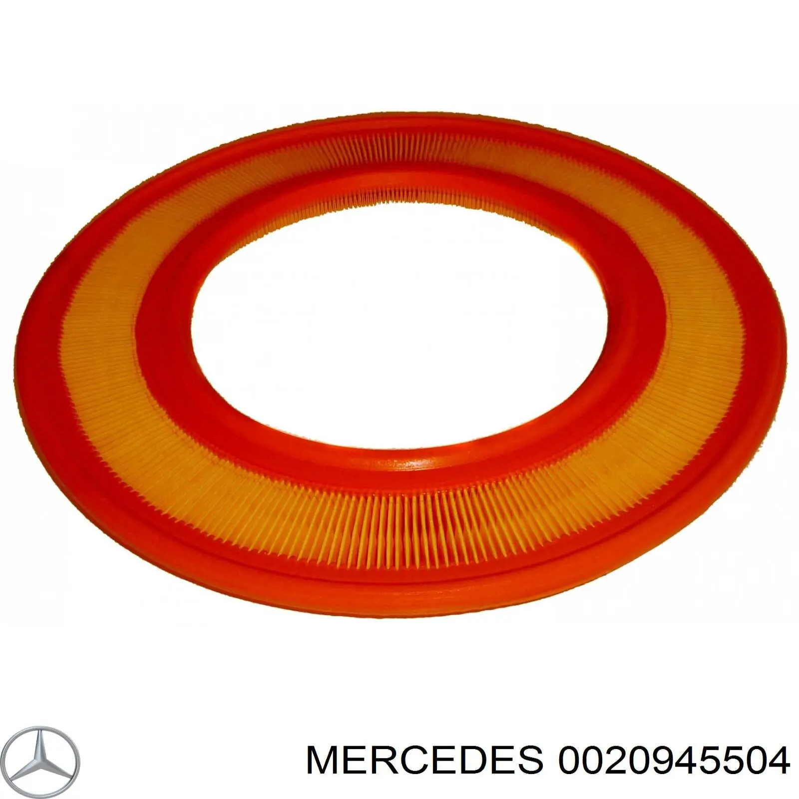 0020945504 Mercedes фільтр повітряний