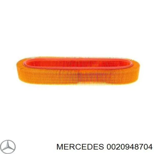 0020948704 Mercedes фільтр повітряний