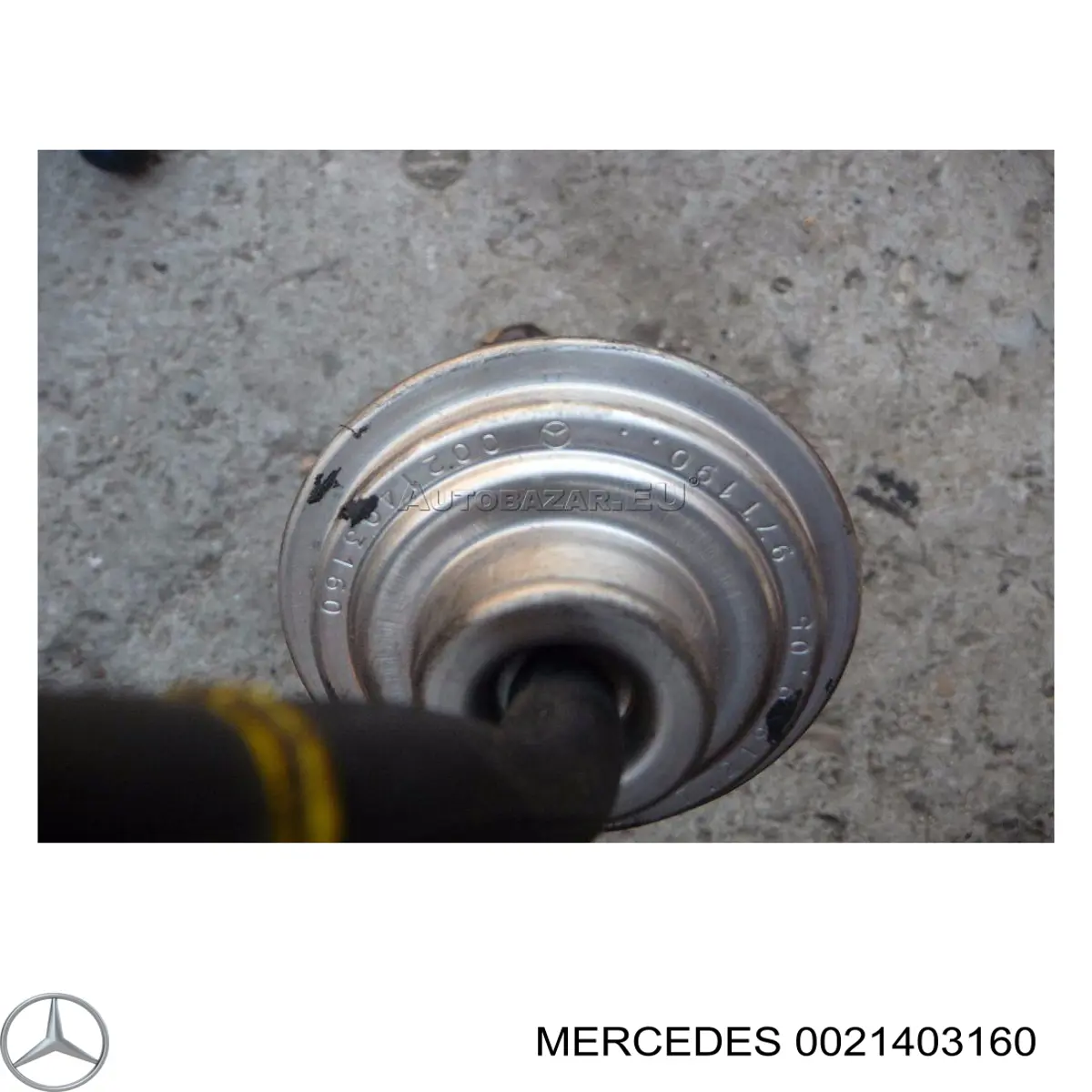 0021403160 Mercedes клапан egr, рециркуляції газів