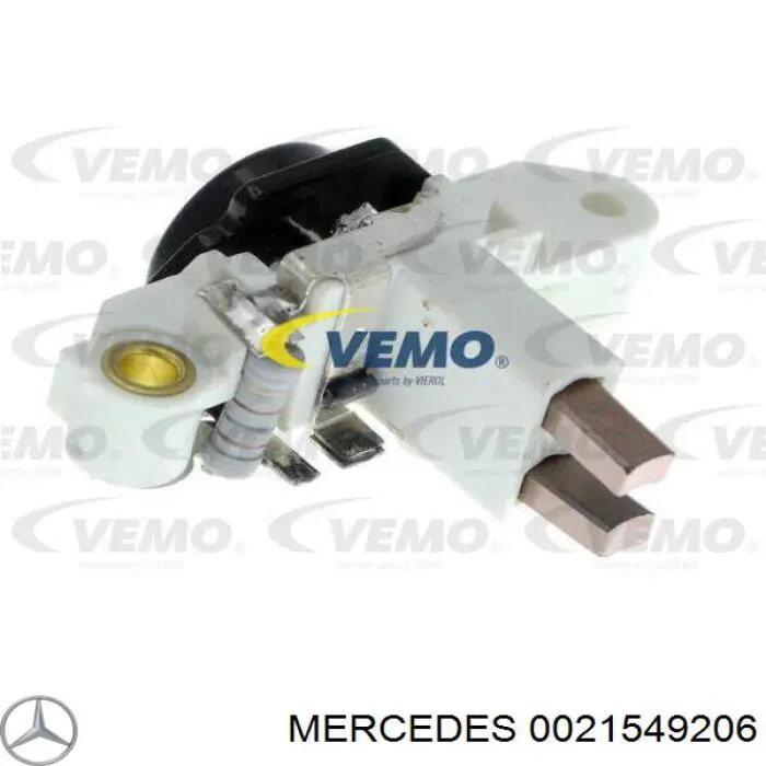 0021549206 Mercedes реле-регулятор генератора, (реле зарядки)