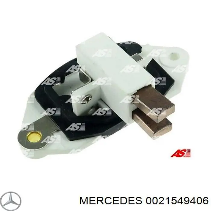 0021549406 Mercedes реле-регулятор генератора, (реле зарядки)