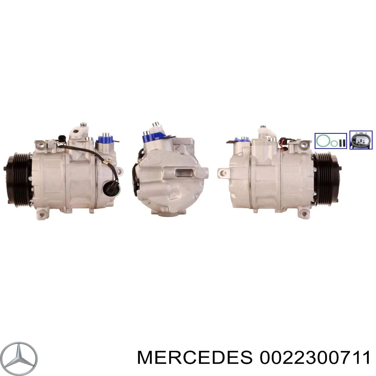 0022300711 Mercedes компресор кондиціонера