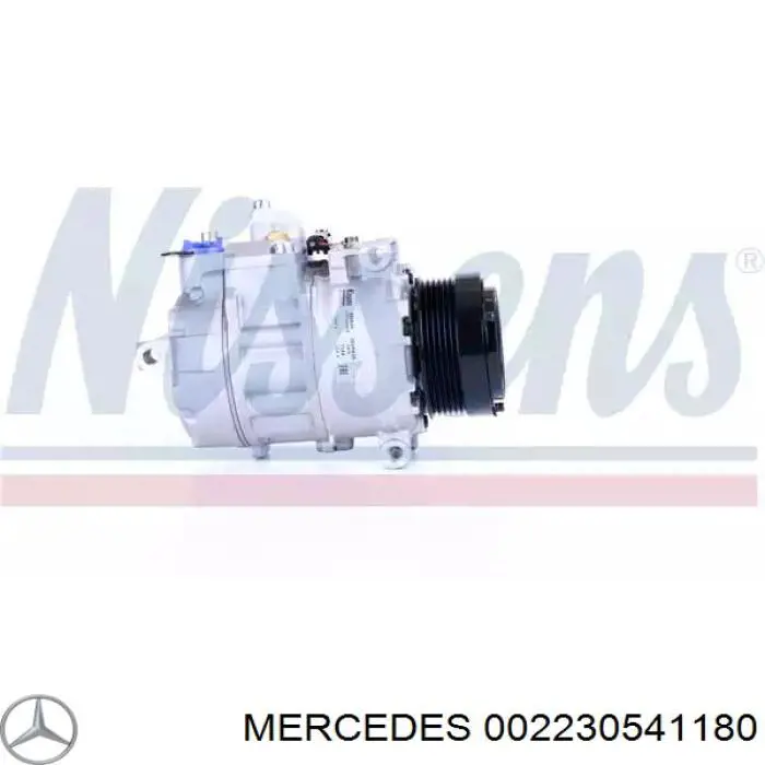 Компресор кондиціонера 002230541180 Mercedes