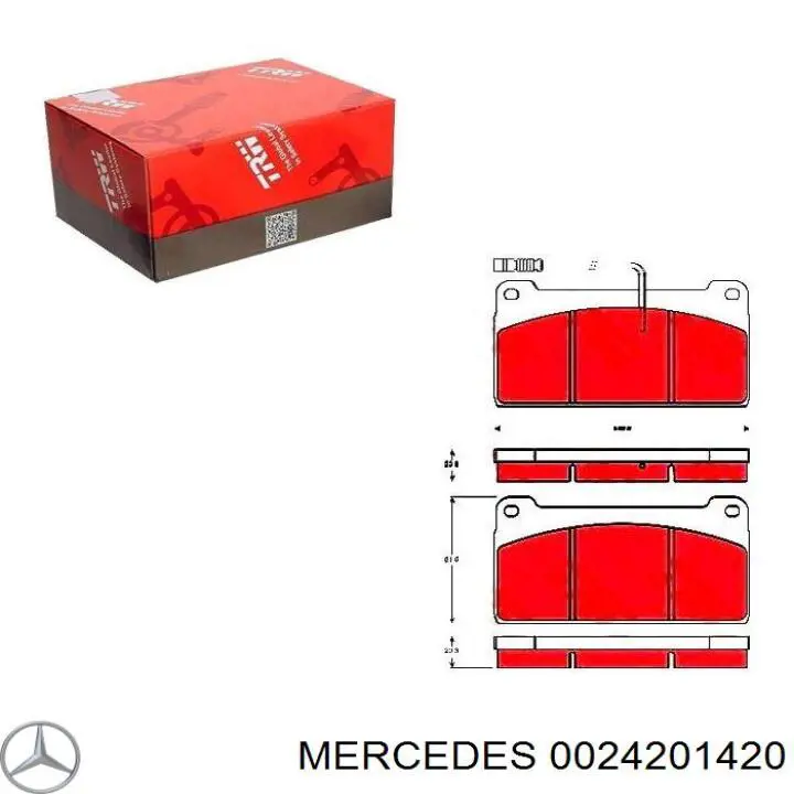  A0024201420 Mercedes