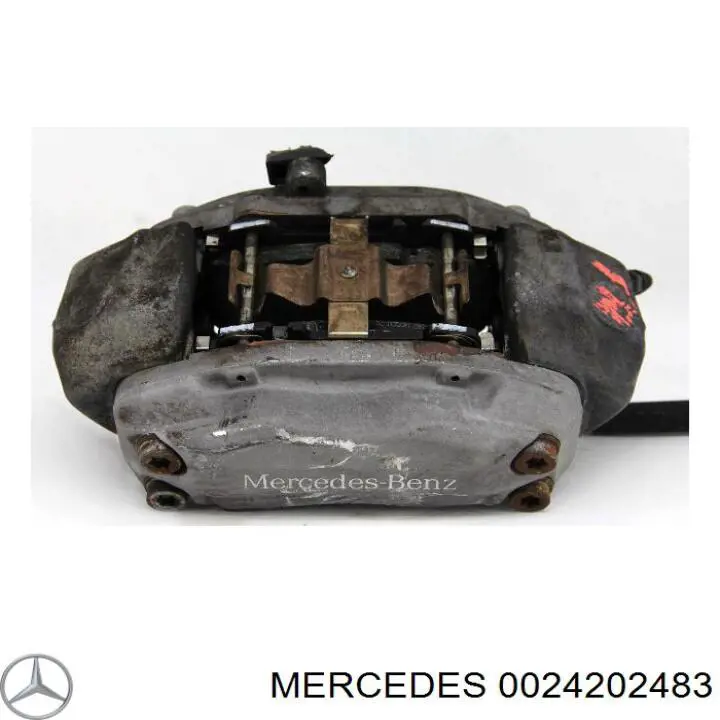 A002420248380 Mercedes Супорт гальмівний передній правий