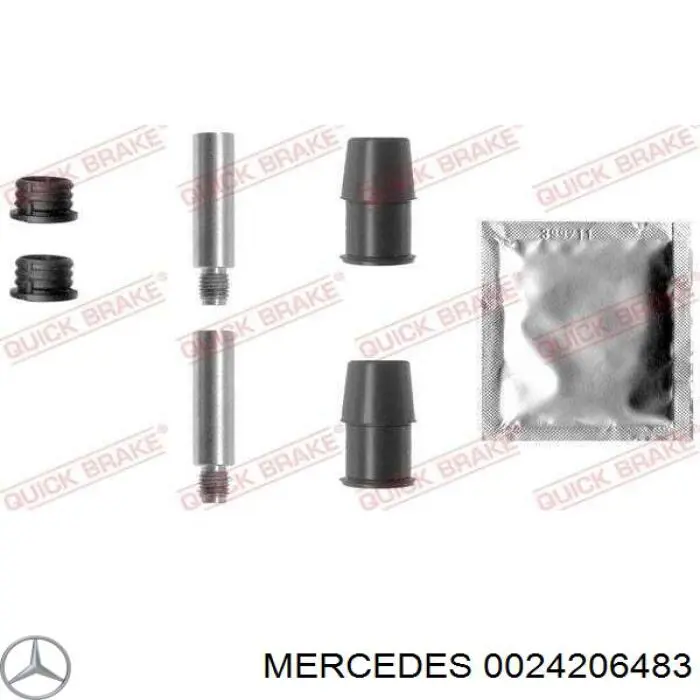 Супорт гальмівний передній правий Mercedes A0024206483 ціна, від 57.01 USD