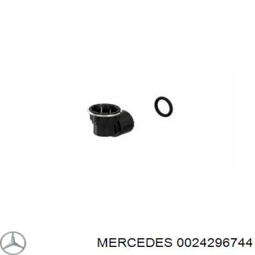 A0024292544 Mercedes пропускний клапан (байпас надувочного повітря)