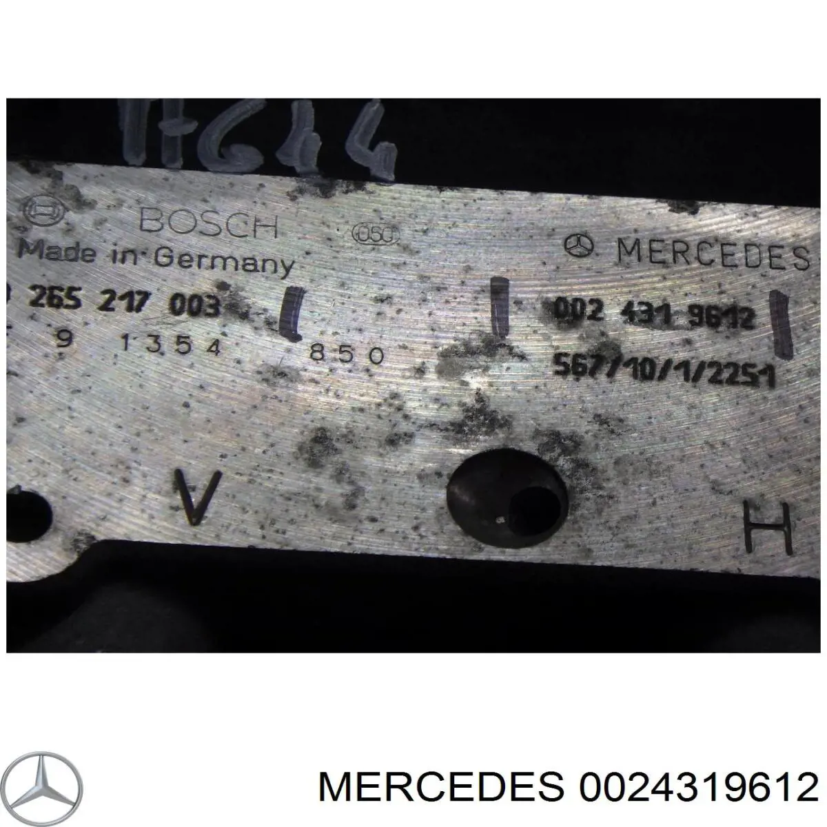 Купити A0024319612 Mercedes Гідроблок АБС