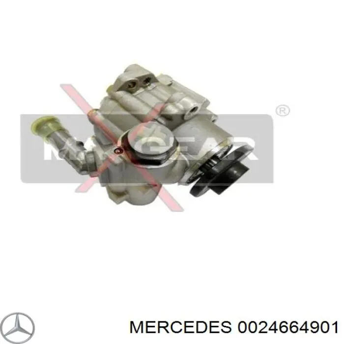 0024664901 Mercedes насос гідропідсилювача керма (гпк)
