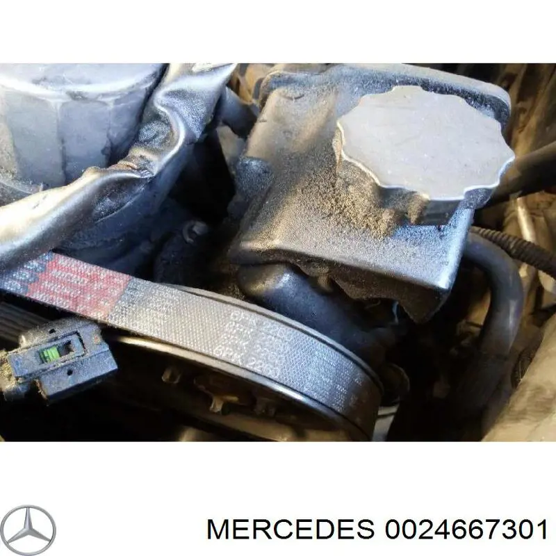 Насос гідропідсилювача керма (ГПК) 0024667301 Mercedes