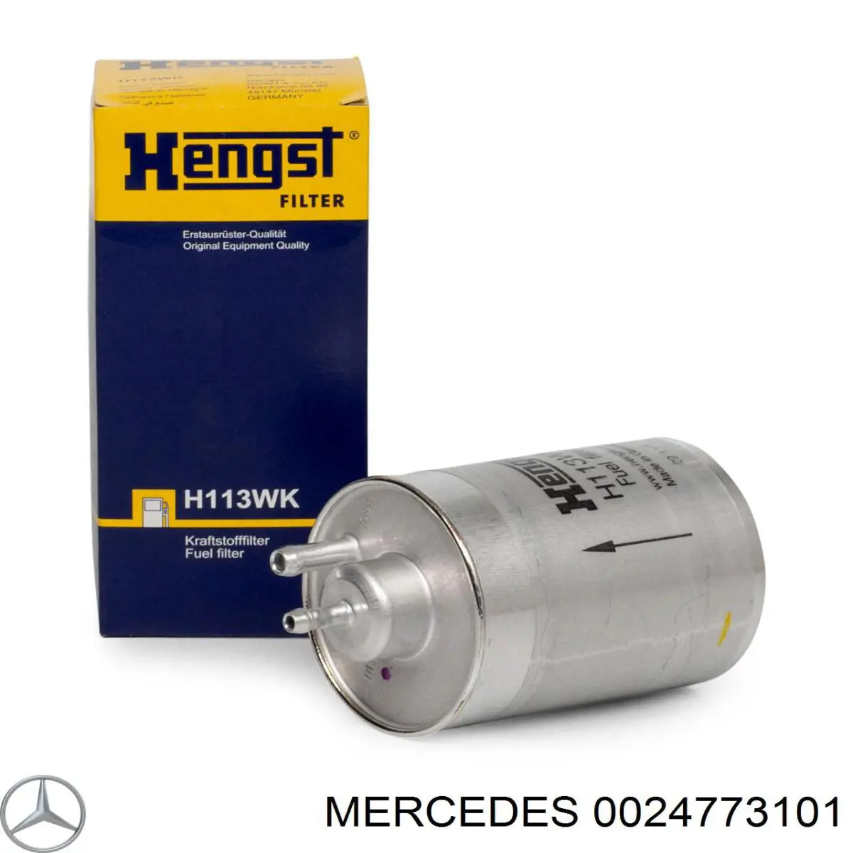 0024773101 Mercedes фільтр паливний