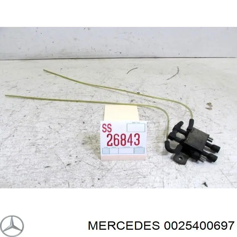 Клапан продувки каталізатора A0025400697 Mercedes