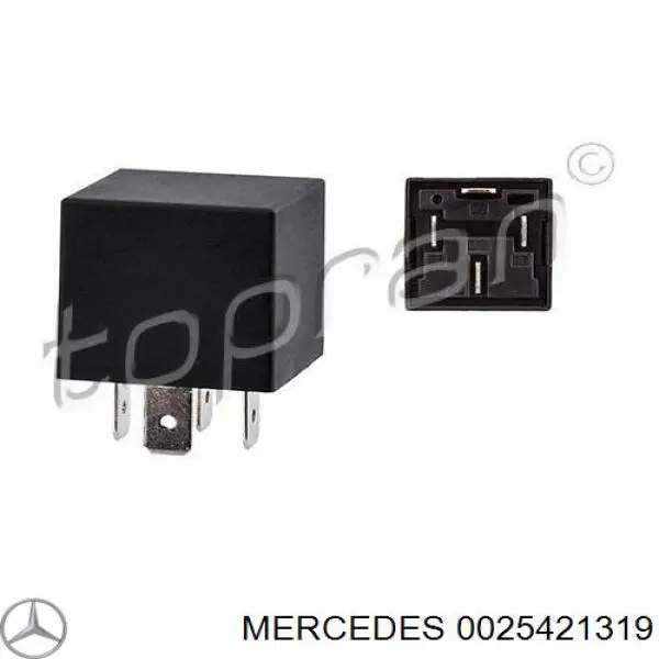 25427219 Mercedes Реле електричне багатофункціональне
