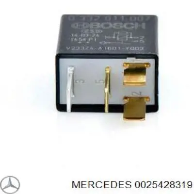 Реле вентилятора 0025428319 Mercedes